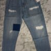 women’s distressed denim