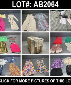 men’s and women’s clothing pallets