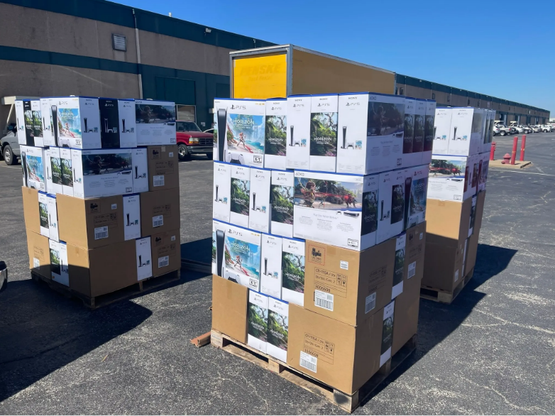 PlayStation clearance pallets